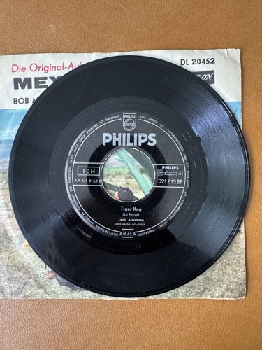 Vinyl single philips tiger rag - vinyl,