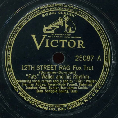 Schellack fats waller his - schellack,